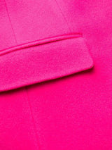 BROOCH SINGLE-BREASTED COAT