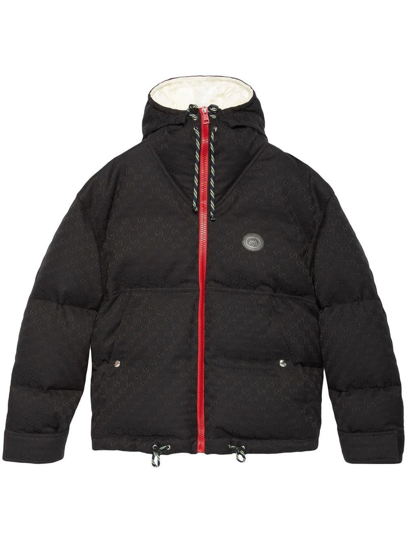 GG COTTON CANVAS PUFFER JACKET