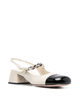 35MM CHAIN-DETAIL SLINGBACK PUMPS