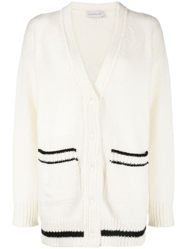 LOGO-APPLIQUÉ CARDIGAN