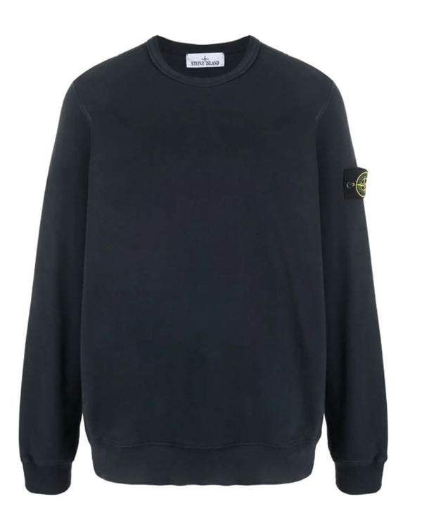 COMPASS-PATCH COTTON SWEATSHIRT