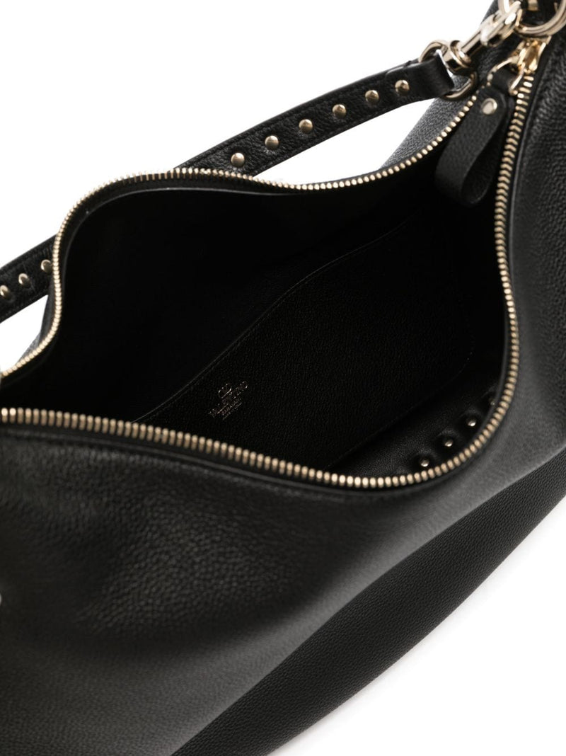 ROCKSTUD LEATHER TOTE BAG
