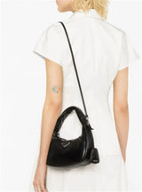 MINI PADDED LEATHER SHOULDER BAG