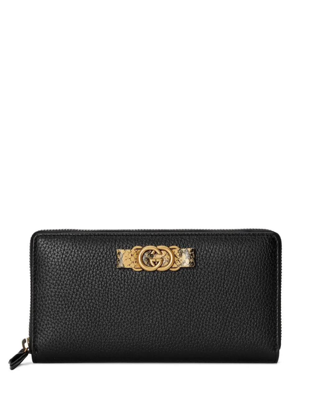 INTERLOCKING G PYTHON-BOW WALLET GUCCI
