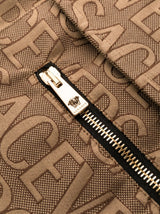 ALLOVER LOGO-PRINT CARGO TROUSERS