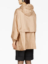 GG-PRINT HOODED JACKET