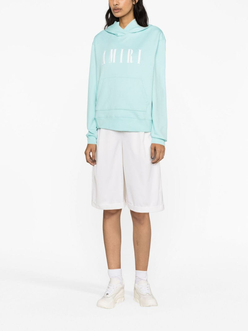 LOGO-PRINT HOODIE
