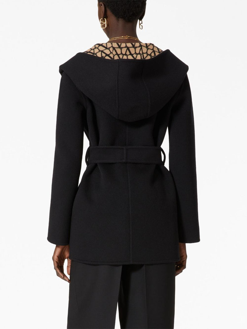 TOILE ICONOGRAPHE HOODED COAT