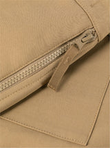 COMPASS-PATCH STRAIGHT-CUT PANTS