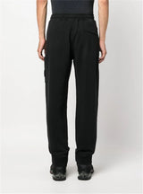 COMPASS PATCH COTTON TRACK PANTS