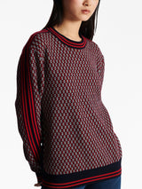 MONOGRAM CHECK-PATTERN JUMPER