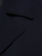 DOUBLE-BREASTED MOHAIR CROPPED JACKET