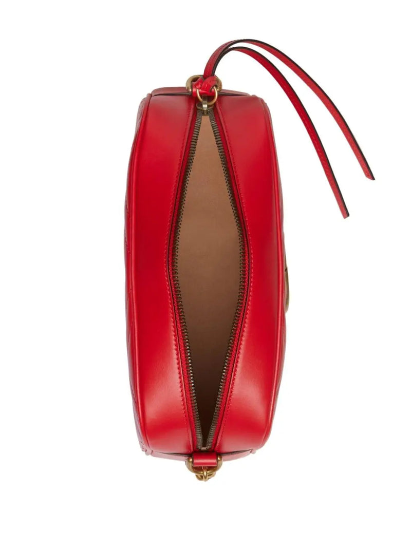 GG-LOGO MATELASSÉ SHOULDER BAG