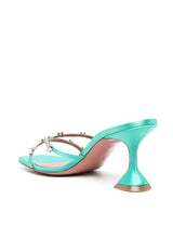 LILY 95MM CRYSTAL-EMBELLISHED MULES