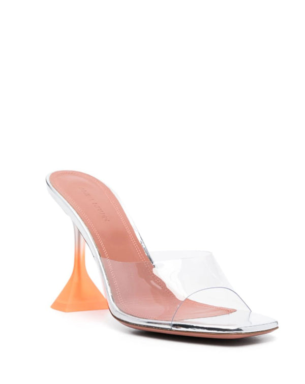 LUPITA 95MM TRANSPARENT MULES