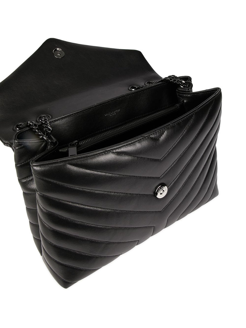 LOULOU TAS MET MONOGRAM