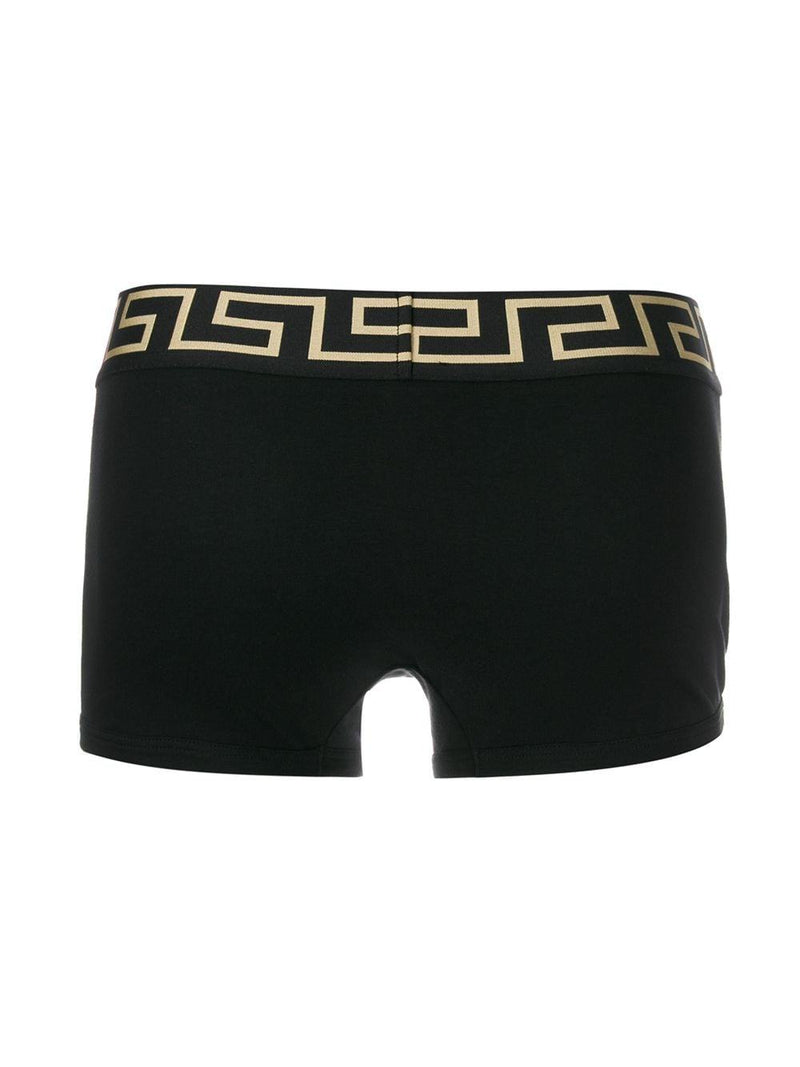 Medusa Greek Key waistband boxer shorts - Verso