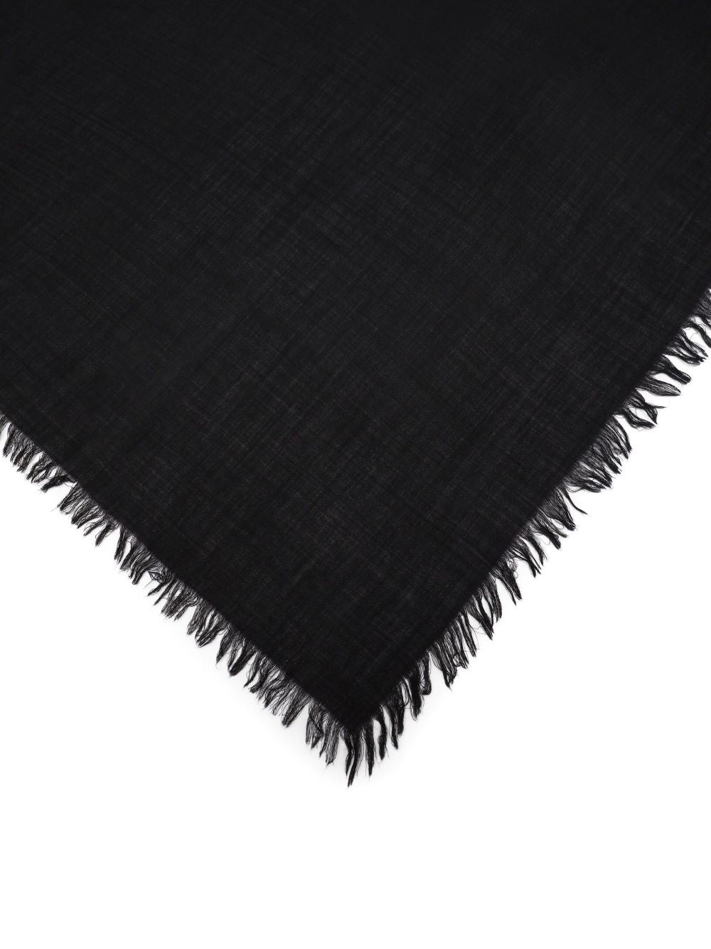 FRINGE-TRIMMED JACQUARD SCARF DOLCE & GABBANA
