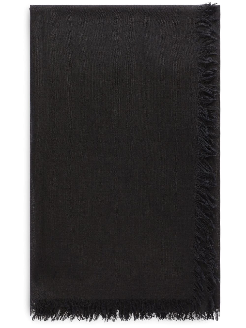 FRINGE-TRIMMED JACQUARD SCARF DOLCE & GABBANA