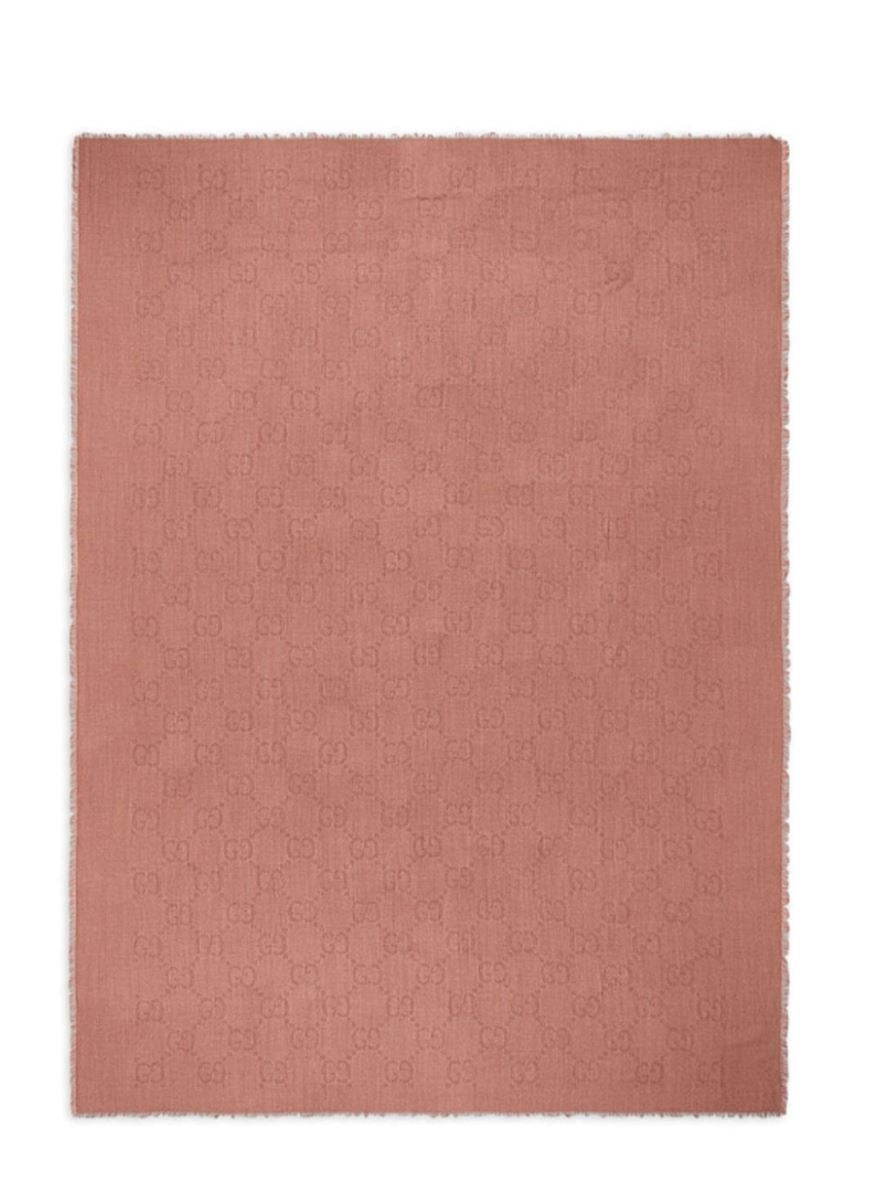 G-MONOGRAM FRAYED SCARF GUCCI