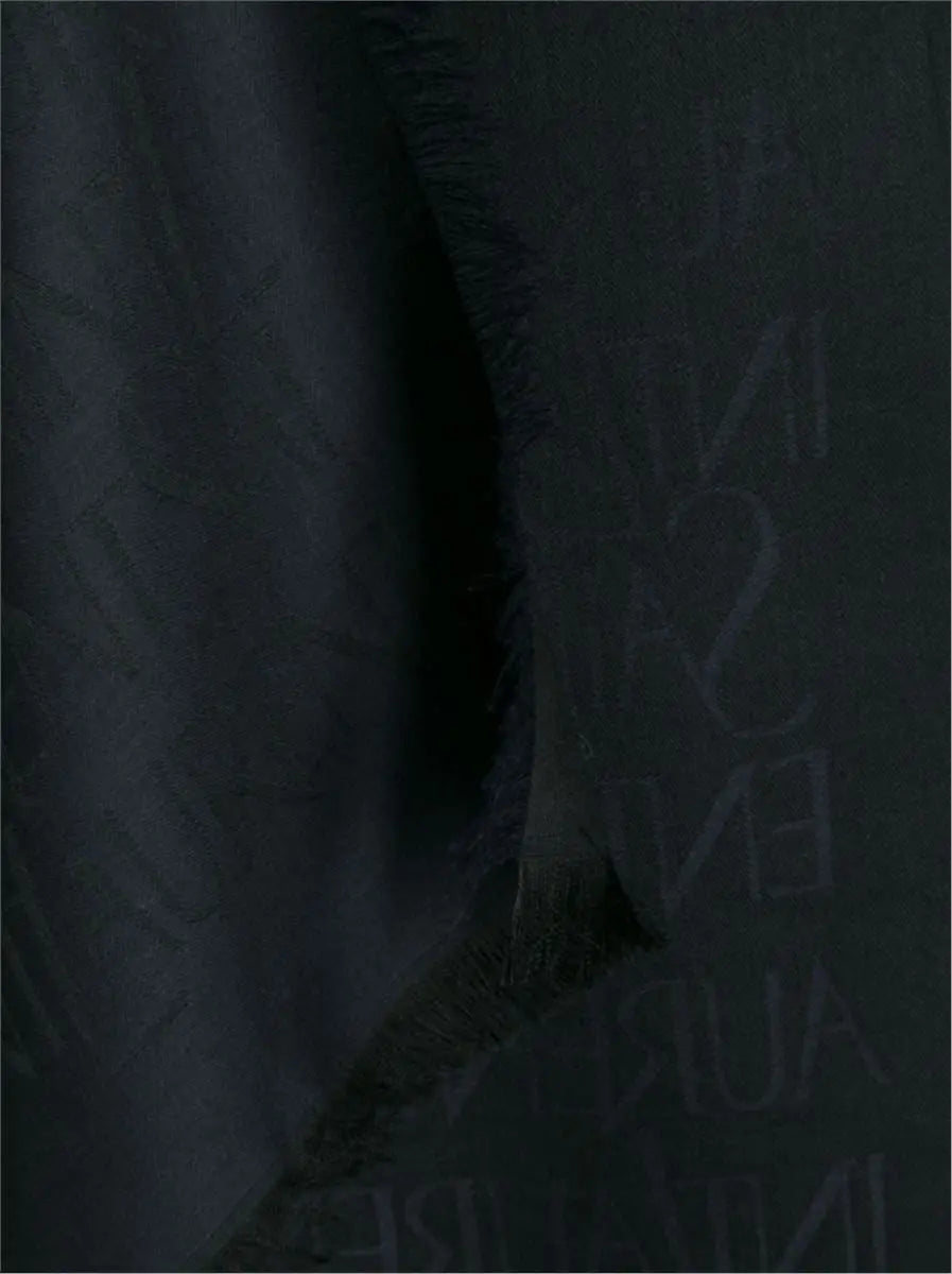 logo-jacquard scarf SAINT LAURENT