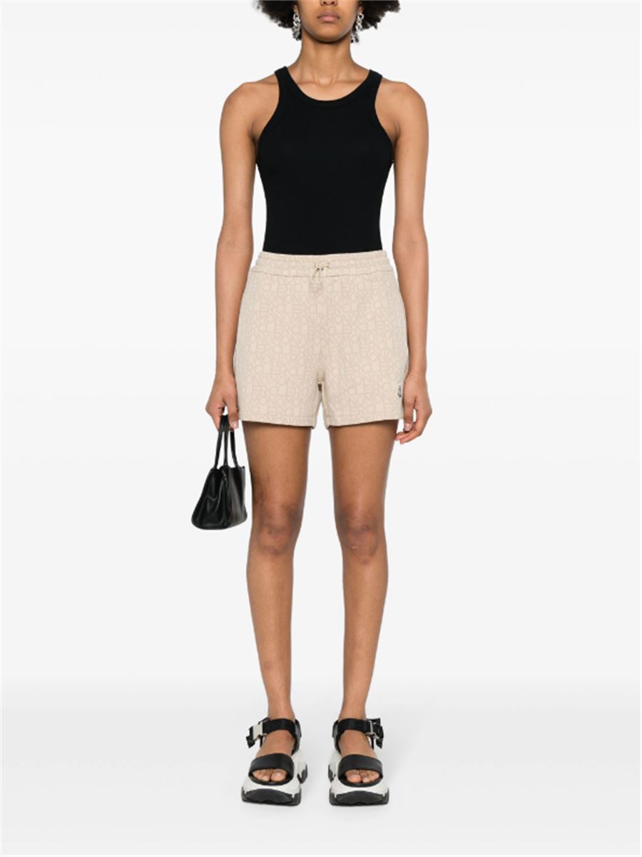 MONOGRAM JACQUARD SHORTS MONCLER