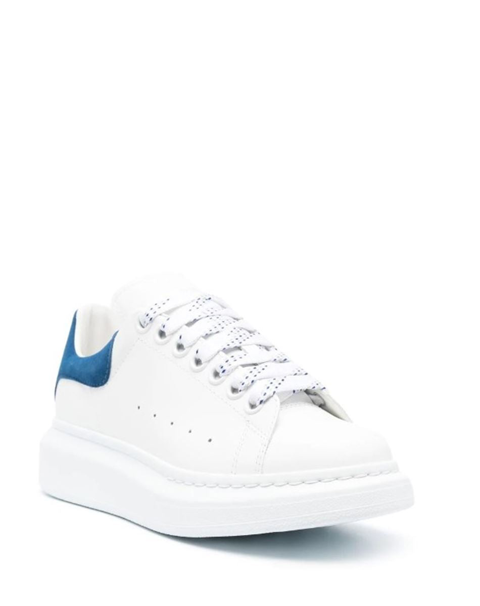 Oversized chunky leather sneakers A. MCQUEEN